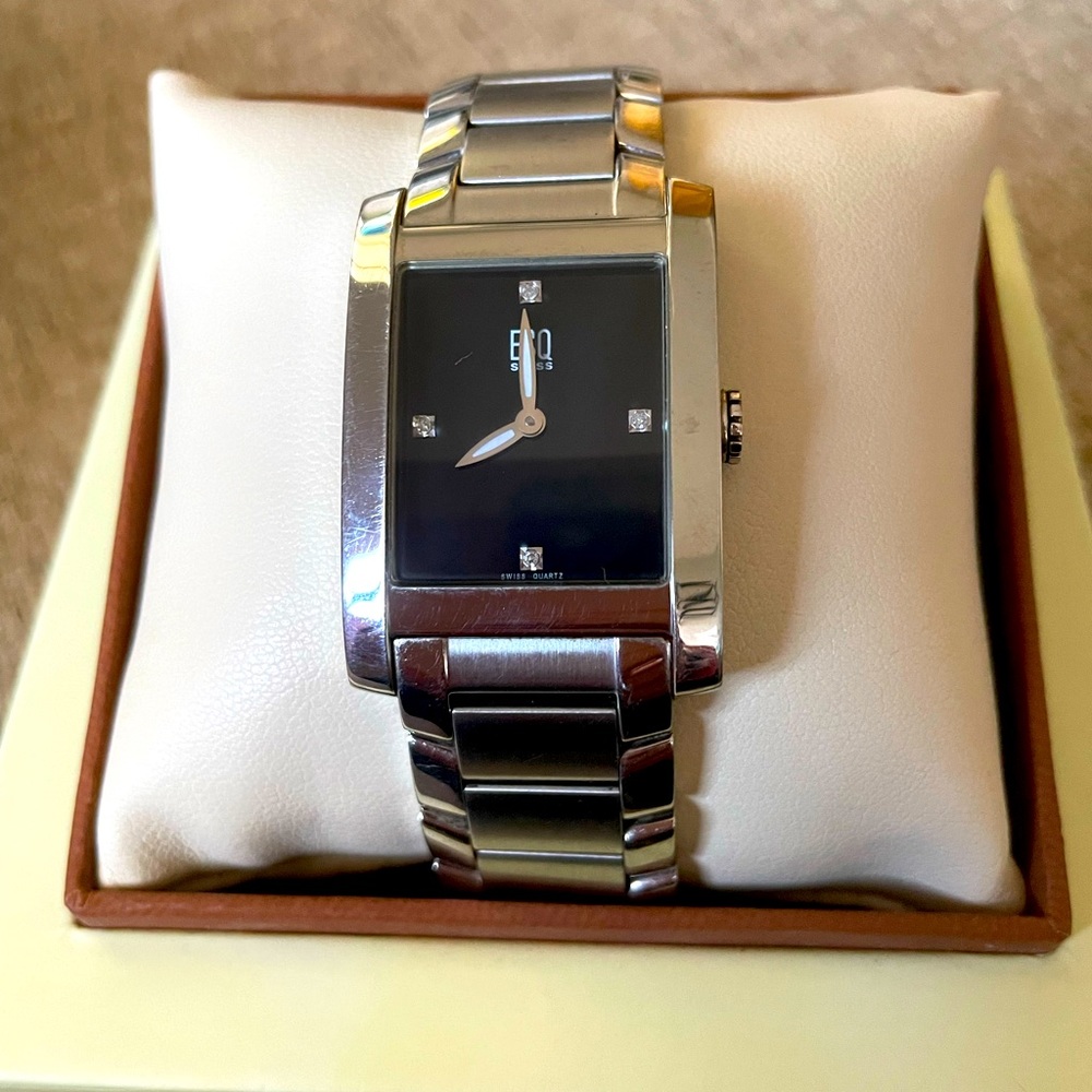 ESQ Movado Swiss men’s watch.